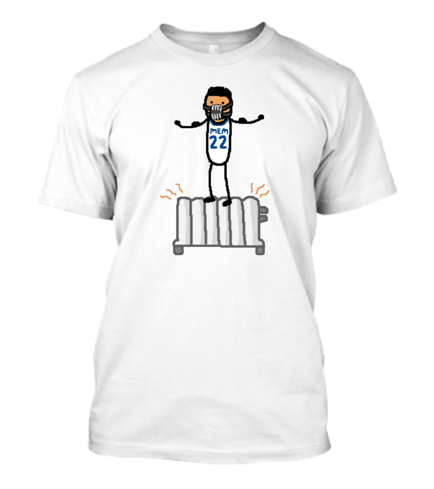 Desmond Bane MEM 22 On A Heater Stick Figure T-Shirt