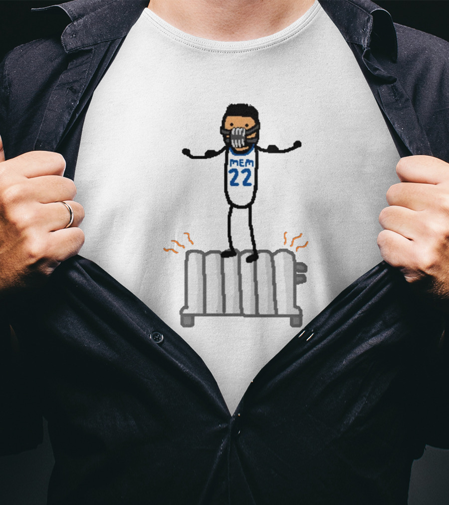 Desmond Bane MEM 22 On A Heater Stick Figure T-Shirt