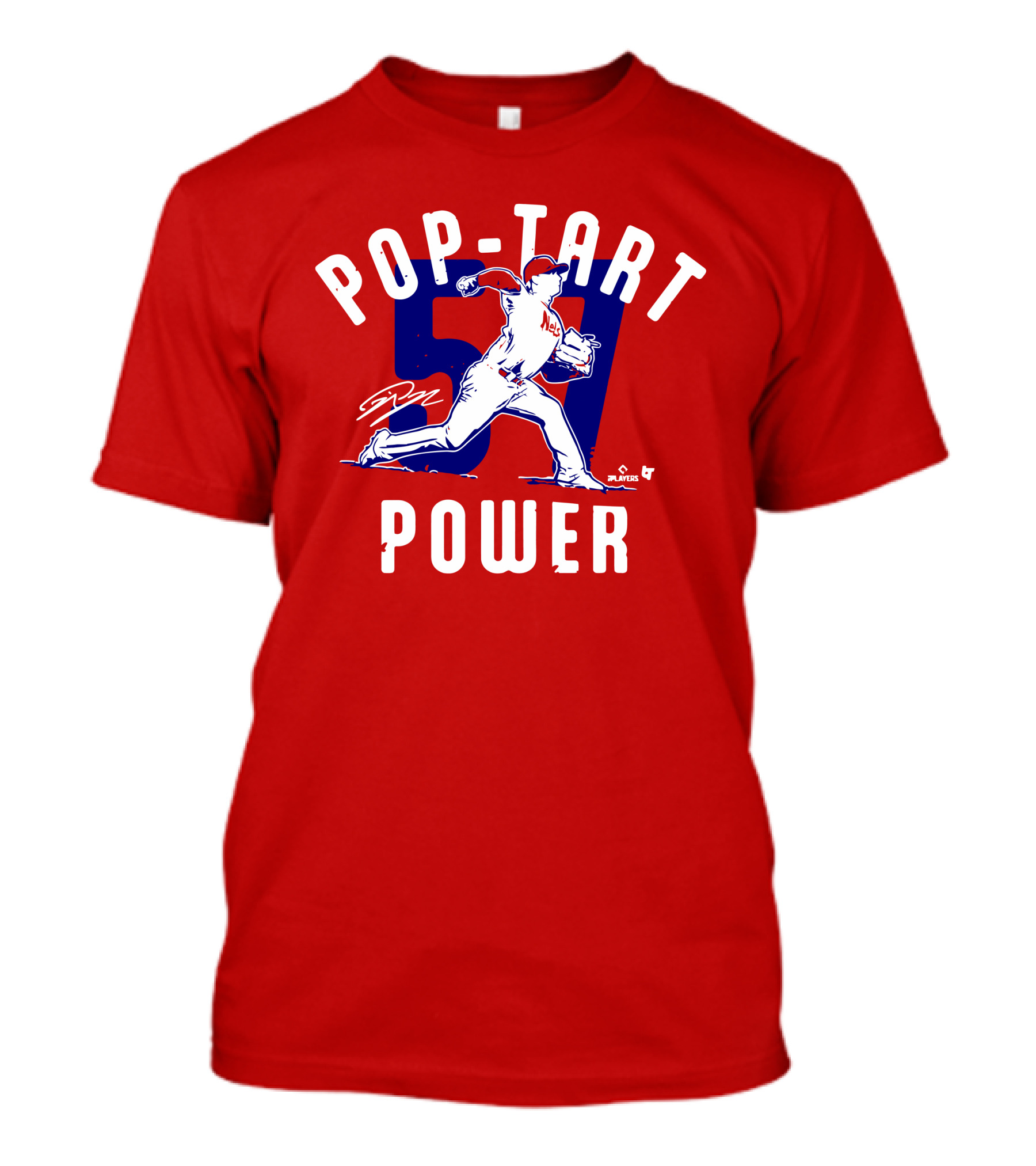 Pop Tart Power 59 Pitcher Players MLB T-Shirt