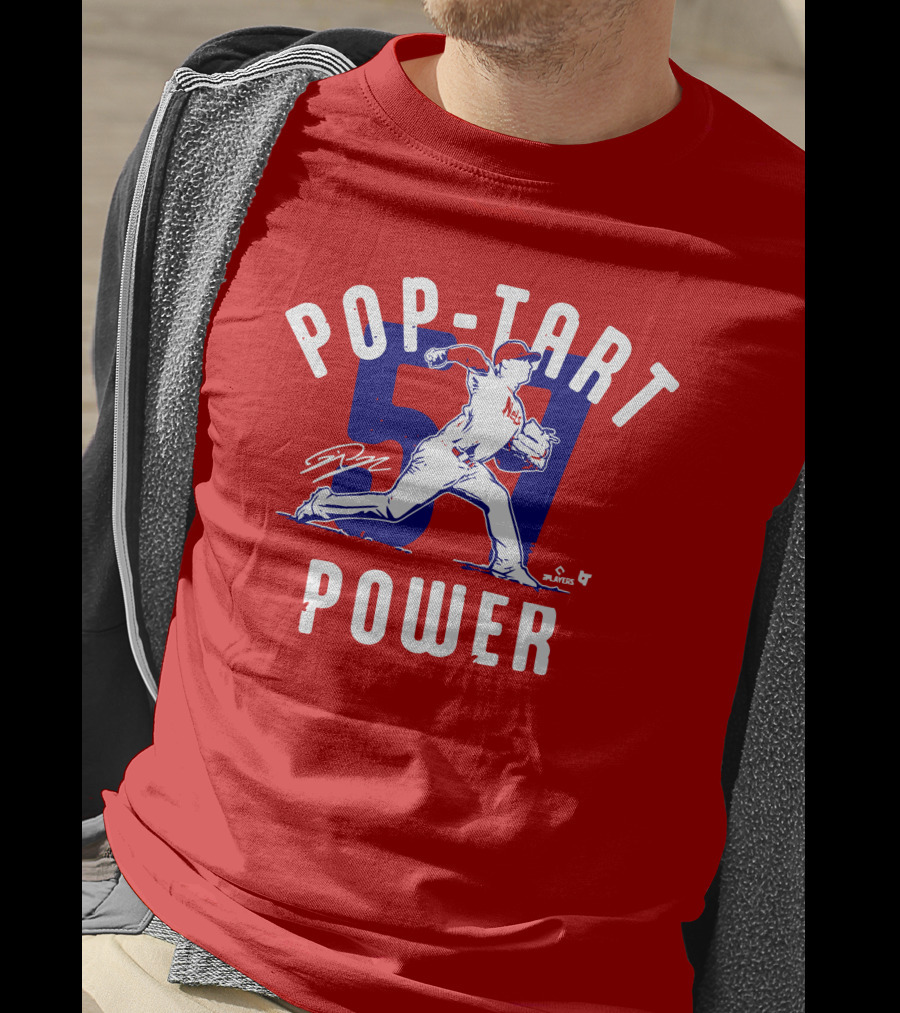 Pop Tart Power 59 Pitcher Players MLB T-Shirt