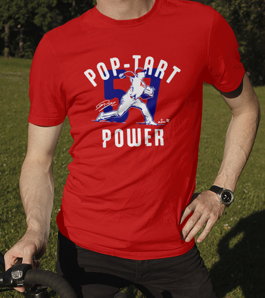 Pop Tart Power 59 Pitcher Players MLB T-Shirt