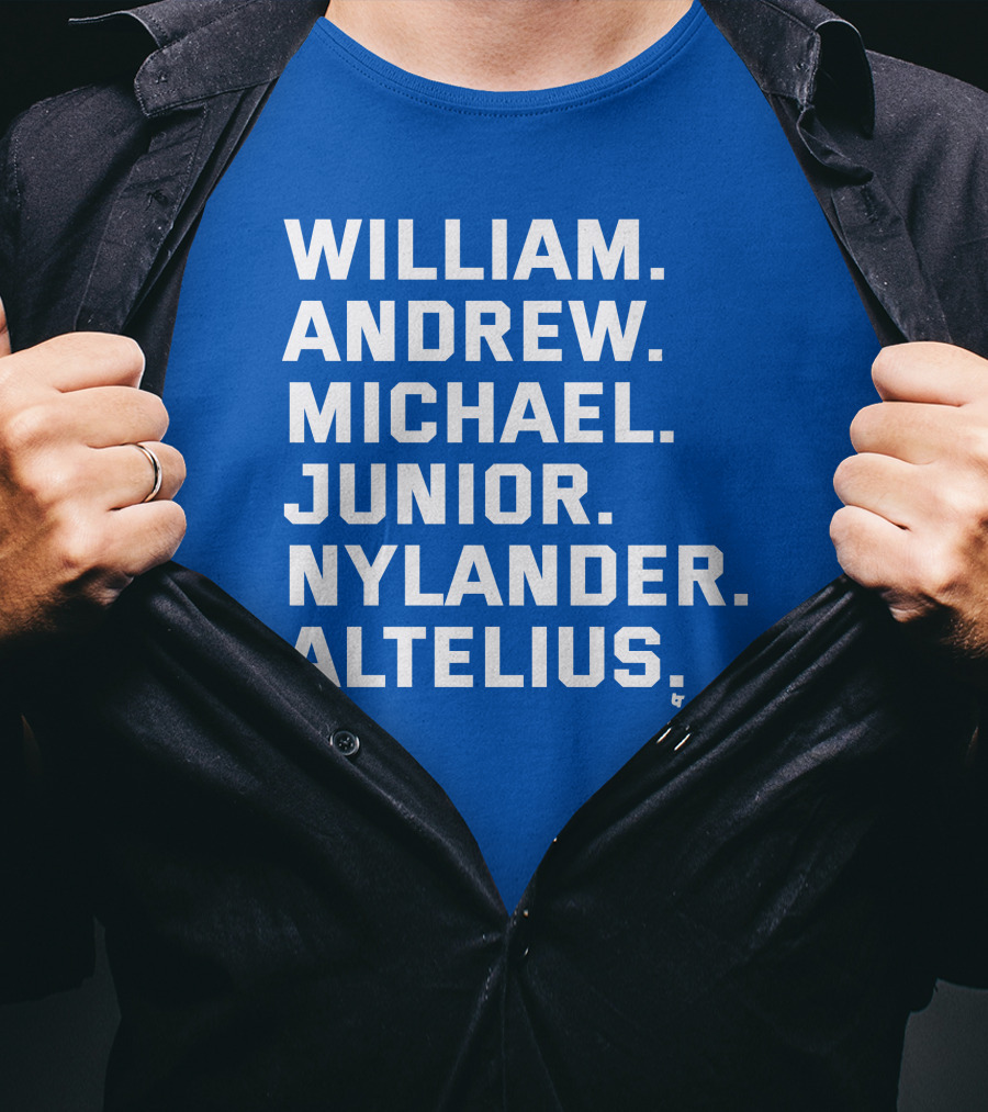 William Andrew Michael Junior Nylander Altelius T-Shirt