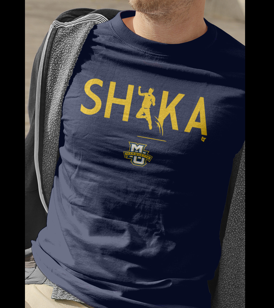Marquette Basketball Shaka MU T-Shirt
