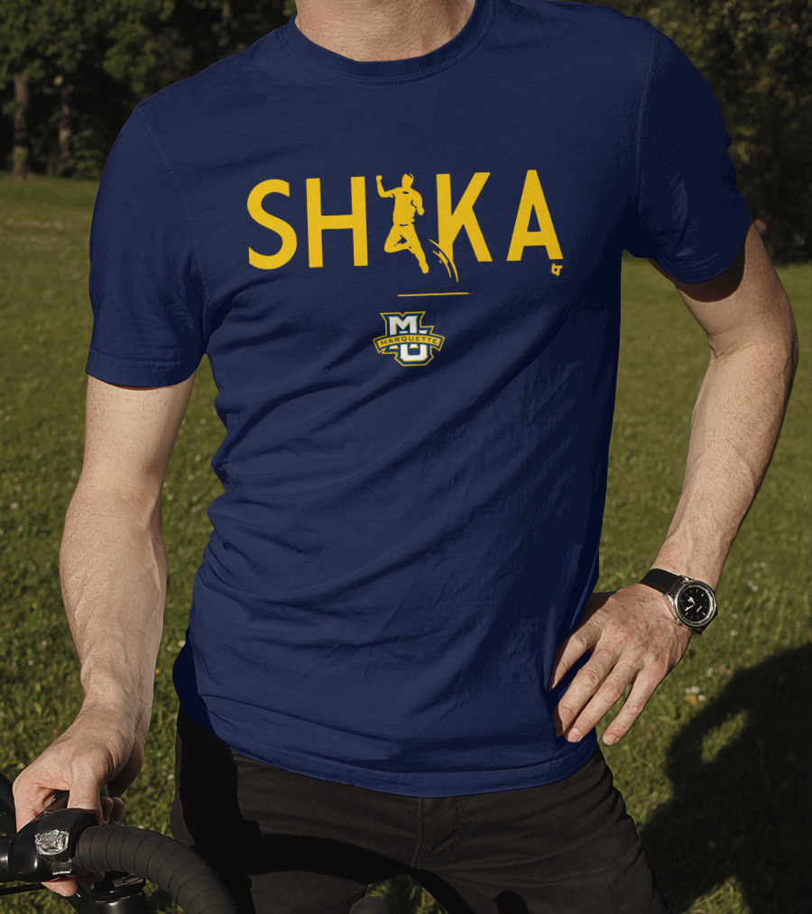 Marquette Basketball Shaka MU T-Shirt