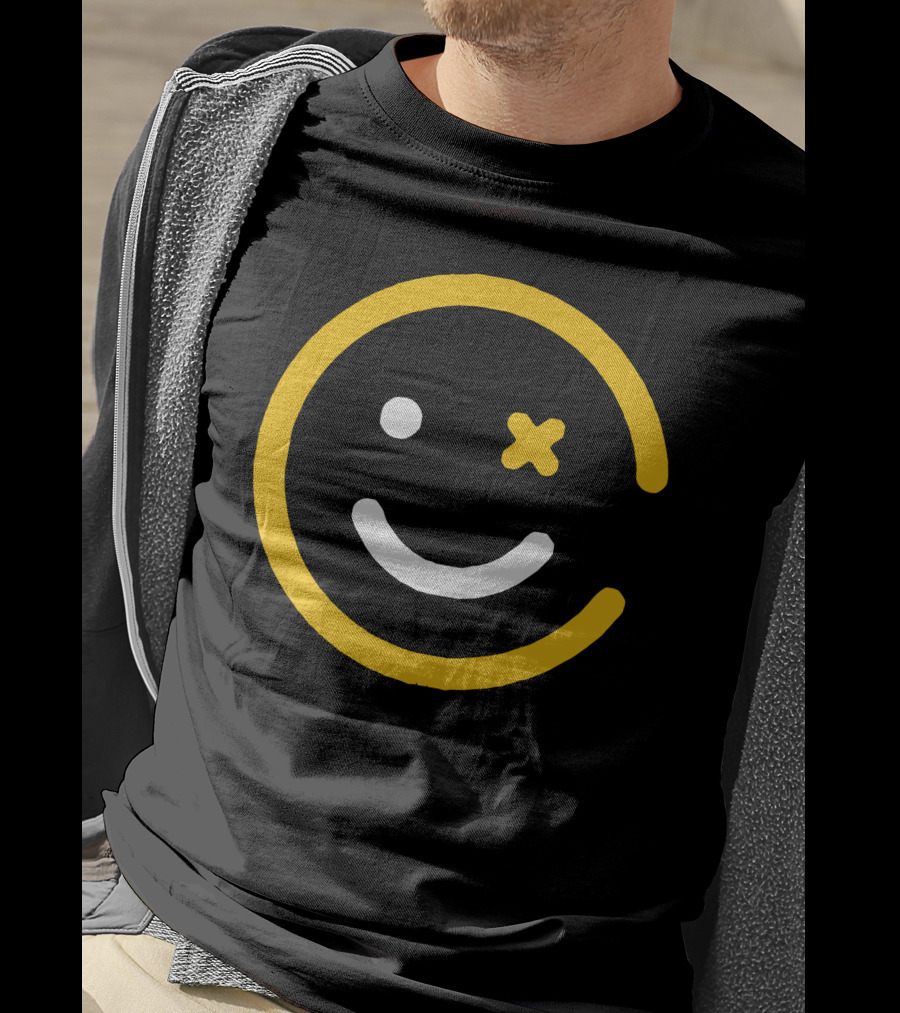 Happy Punch Winking Face Emoji T-Shirt