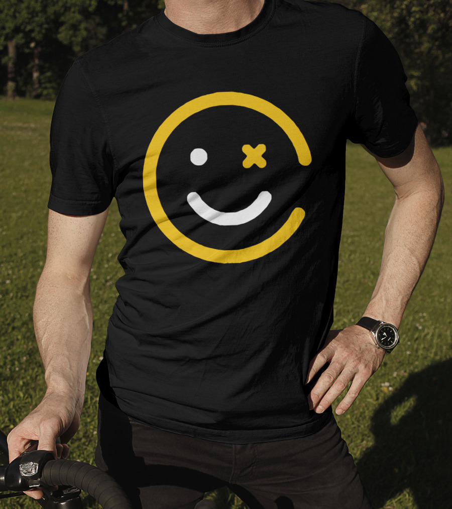 Happy Punch Winking Face Emoji T-Shirt