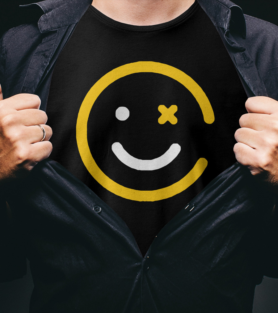 Happy Punch Winking Face Emoji T-Shirt