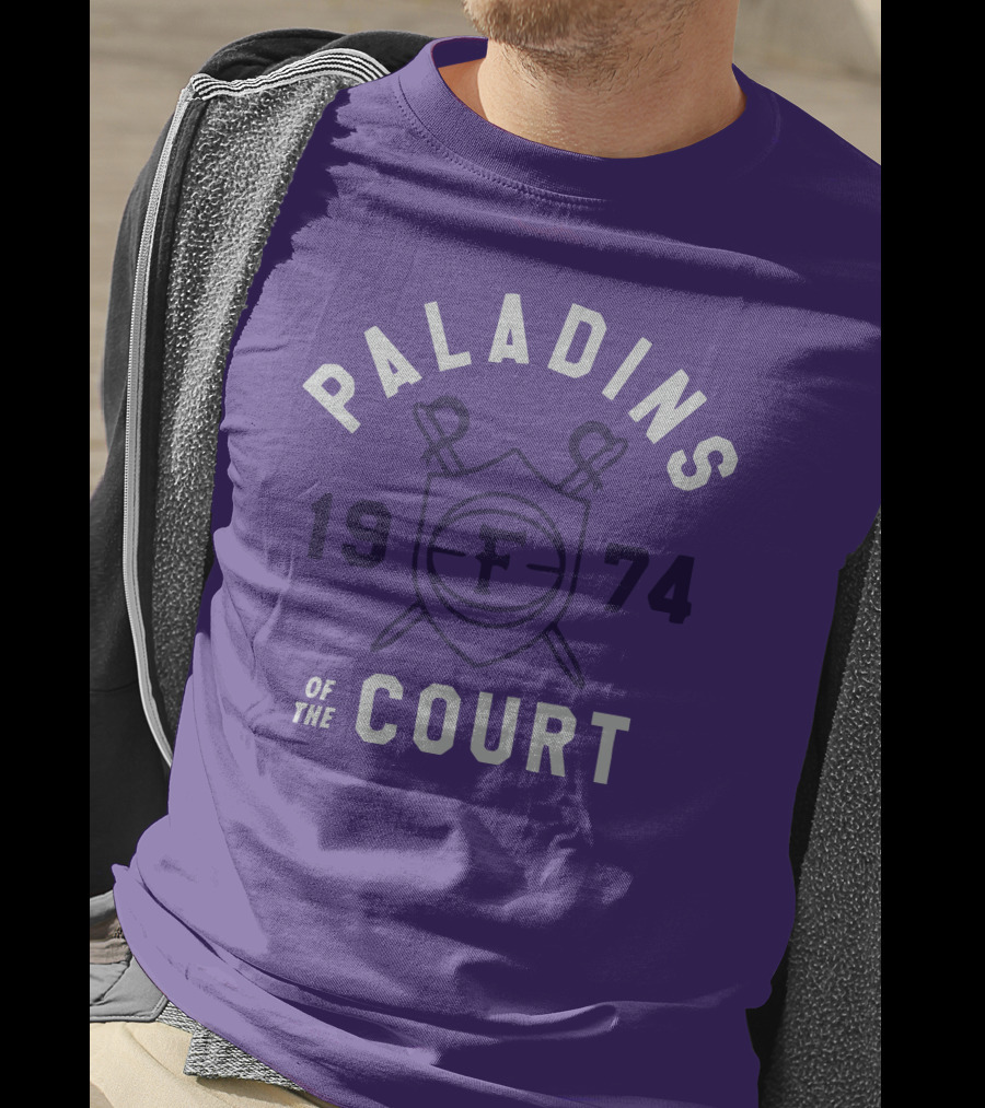Paladins Of The Court 1974 F Shield Emblem T-Shirt
