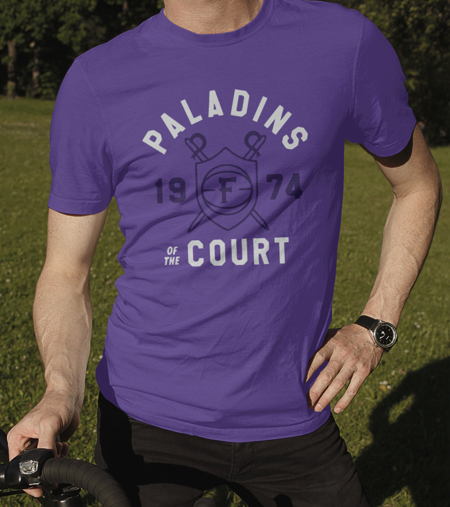 Paladins Of The Court 1974 F Shield Emblem T-Shirt