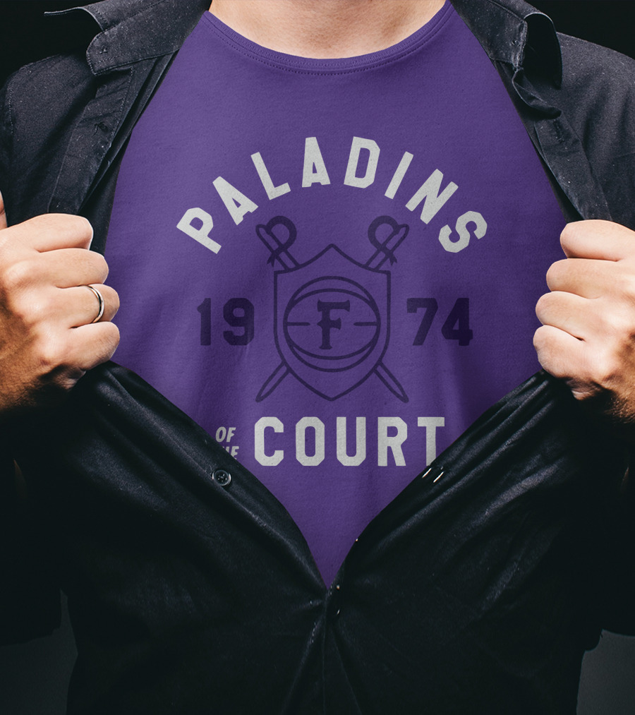 Paladins Of The Court 1974 F Shield Emblem T-Shirt