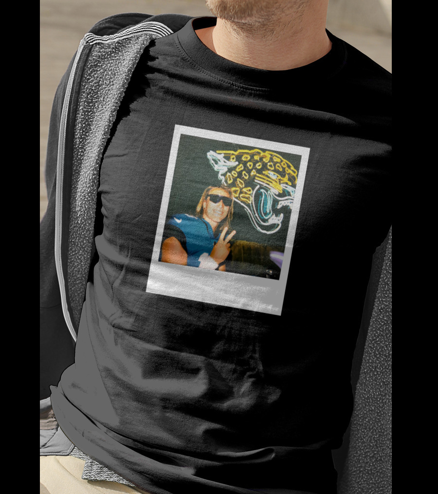 Trevor Lawrence Steezy Trev Jacksonville Jaguars Profile Picture T-Shirt