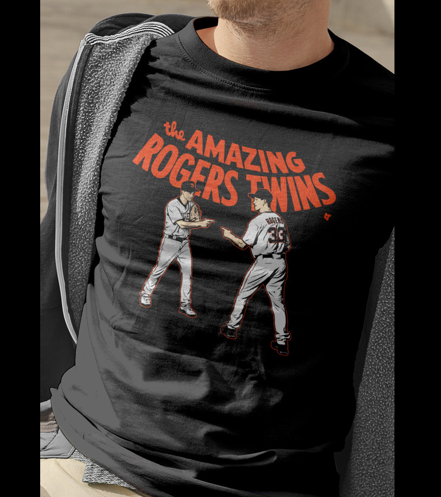 The Amazing Rogers Twins San Francisco Baseball Players T-Shirt