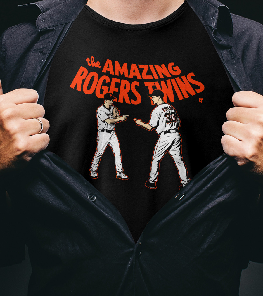 The Amazing Rogers Twins San Francisco Baseball Players T-Shirt