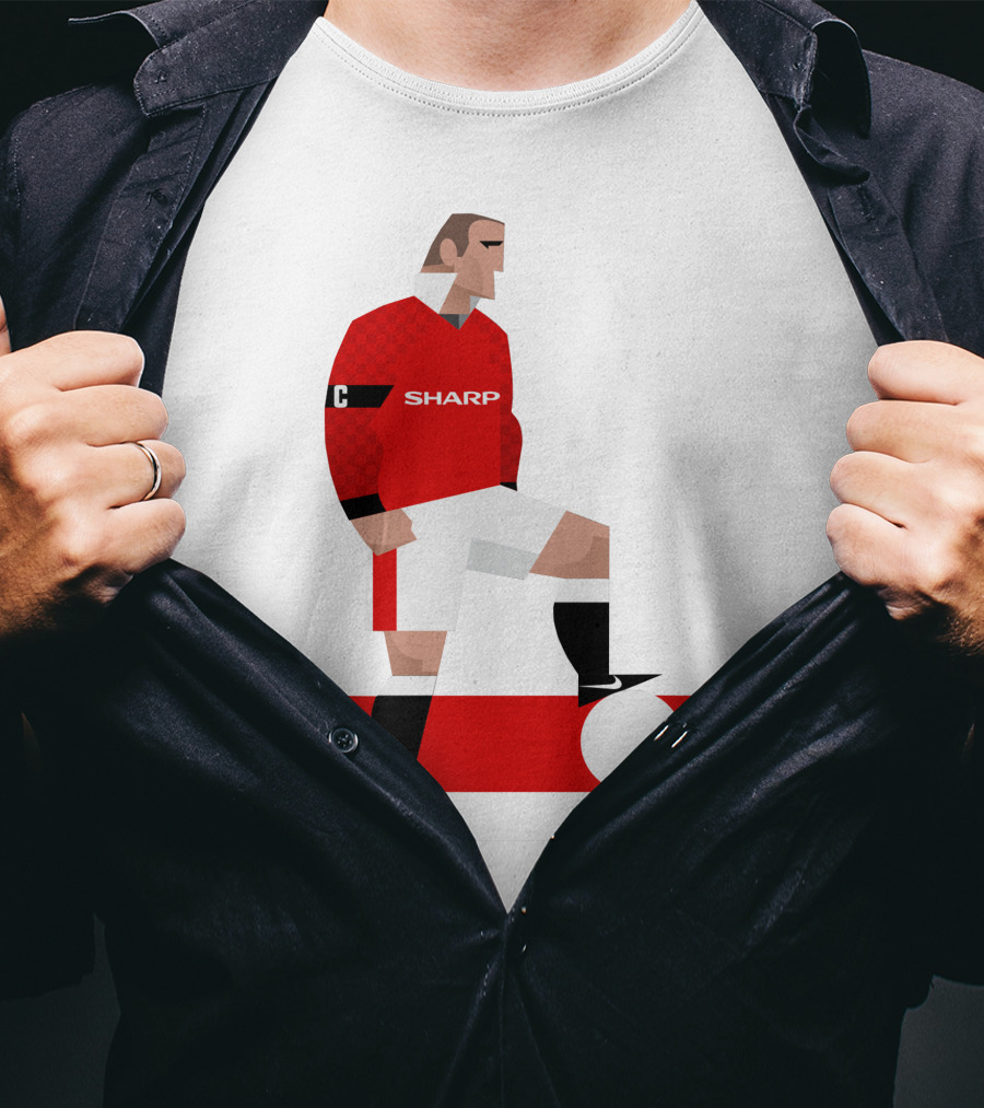 Stanley Chow Eric Sharp Captain Soccer Player T-Shirt