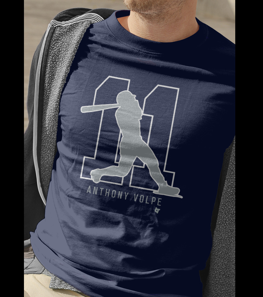Anthony Volpe 11 New York Baseball T-Shirt