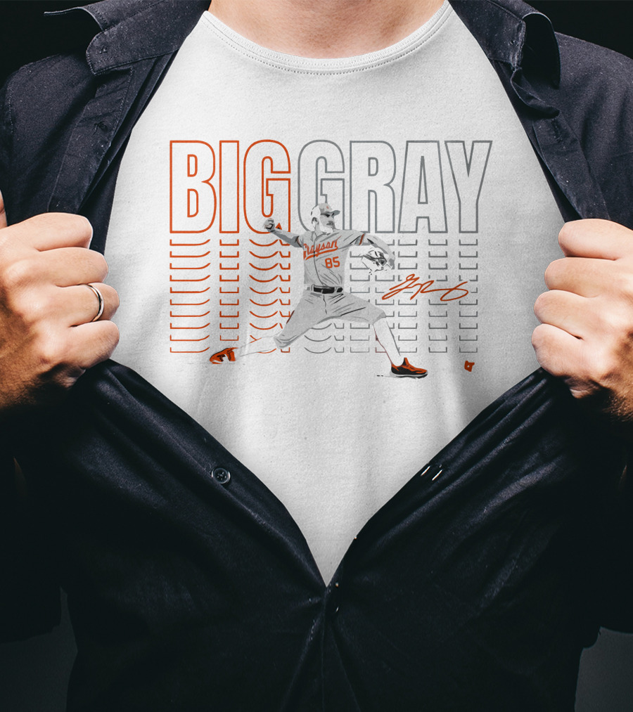 BIG GRAY Grayson Rodriguez Pitching Number 85 Dynamic T-Shirt