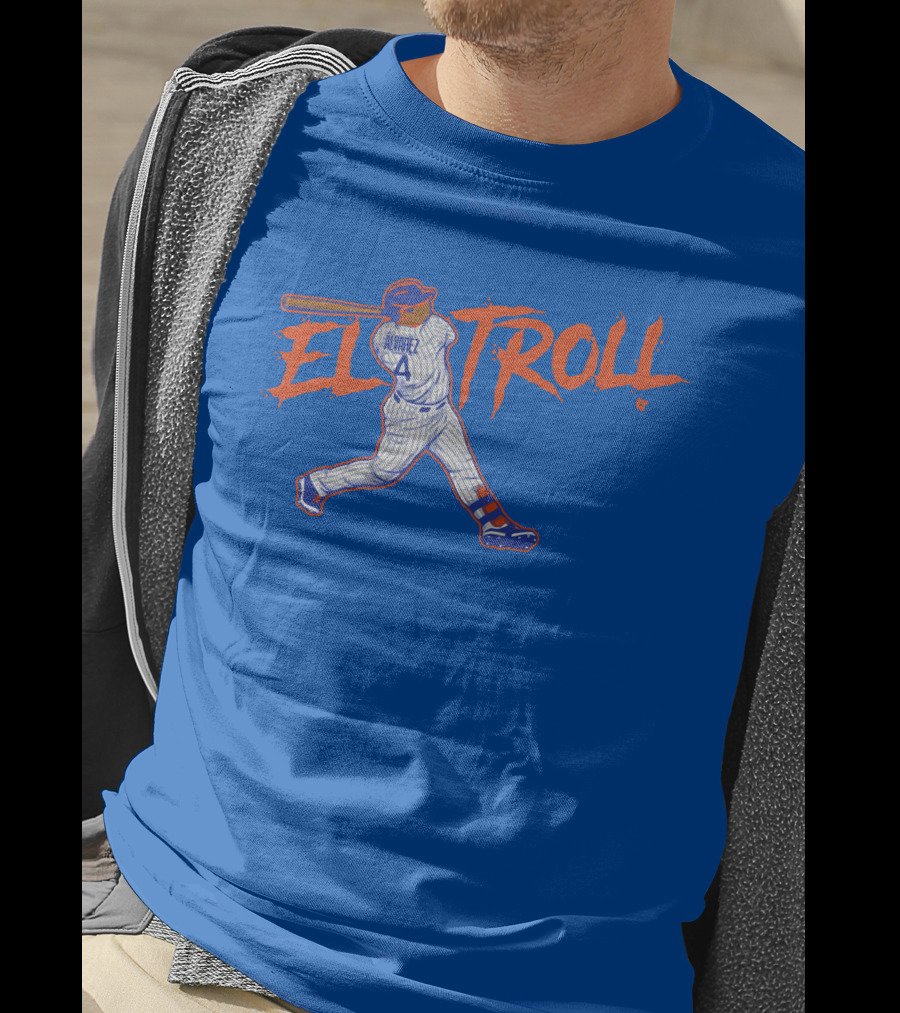 Francisco Álvarez El Troll Baseball T-Shirt