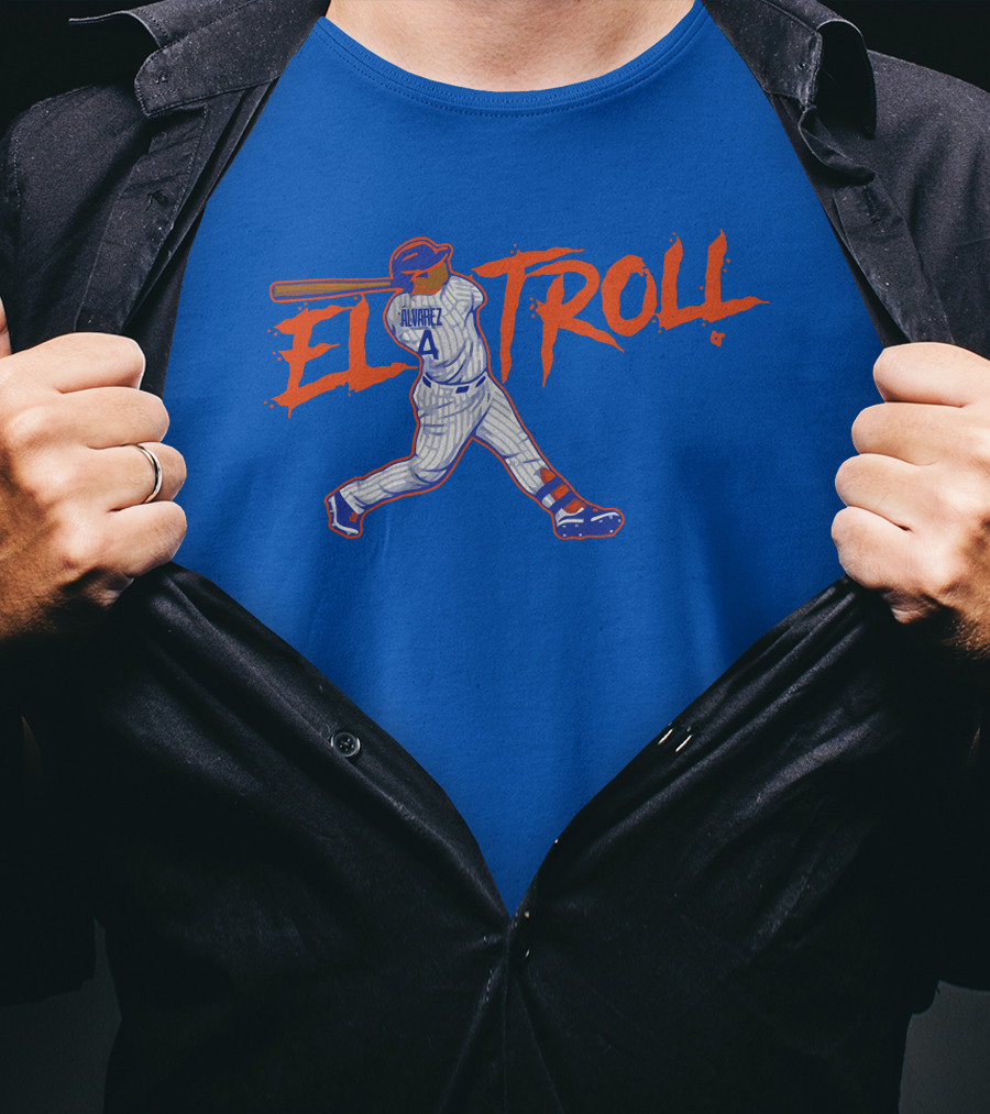 Francisco Álvarez El Troll Baseball T-Shirt