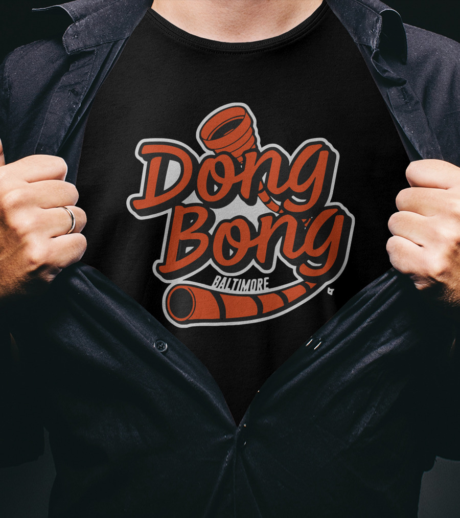 Baltimore Dong Bong Orioles-Inspired T-Shirt