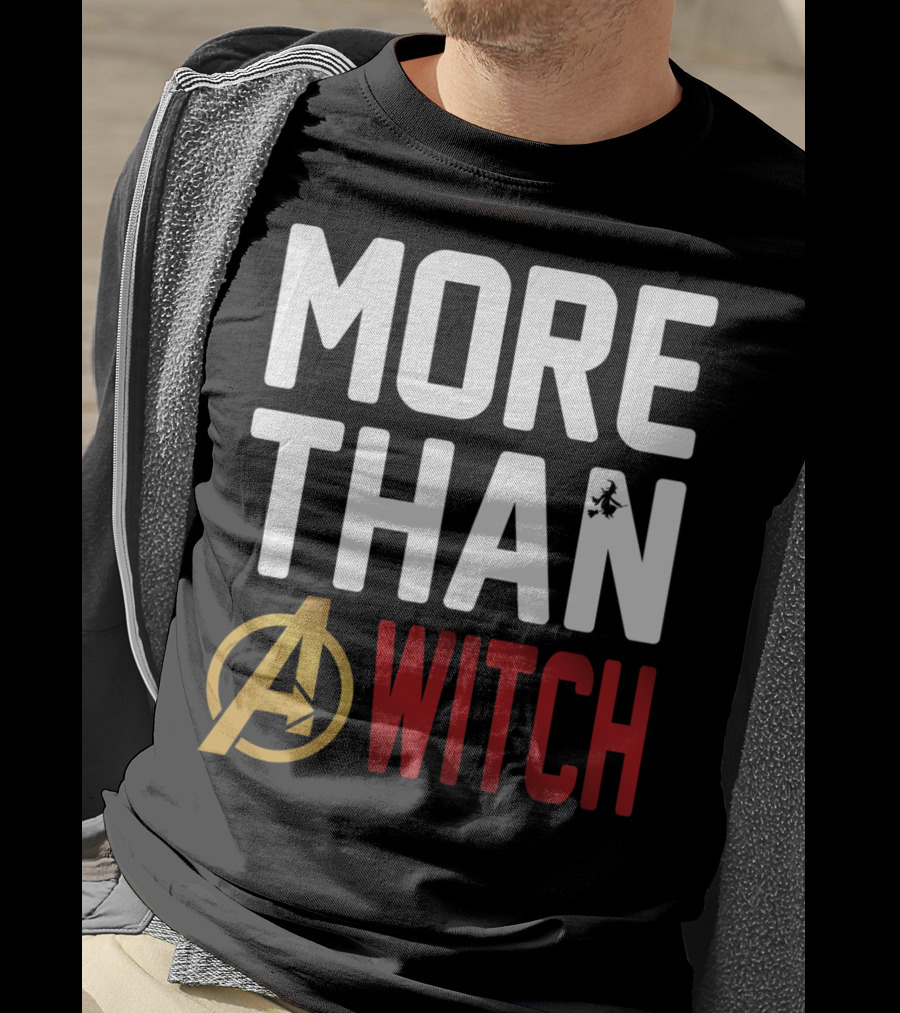 More Than A Witch Avengers Halloween T-Shirt