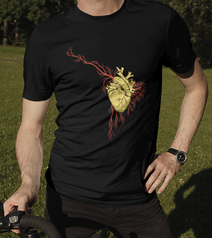 Heart Hispanic Heritage Month National Latino Culture Anatomical Heart T-Shirt