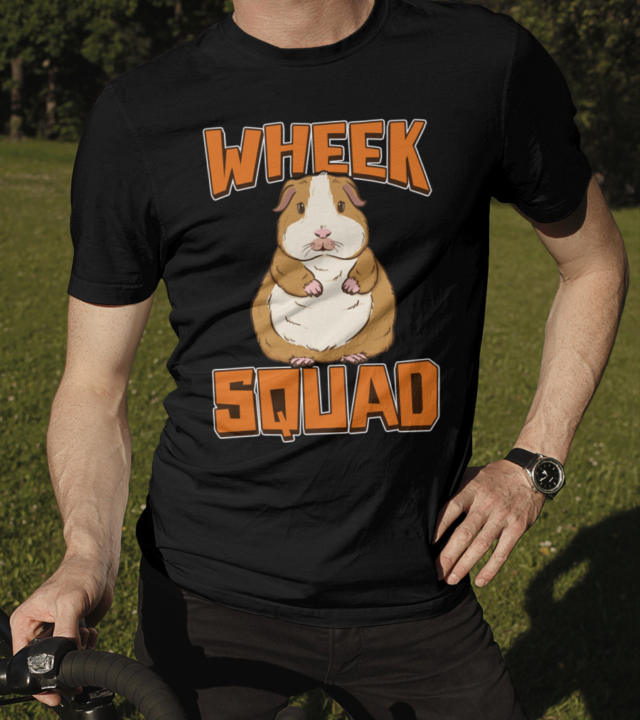 Wheek Squad Guinea Pig Furry Potato Pet Cavy T-Shirt