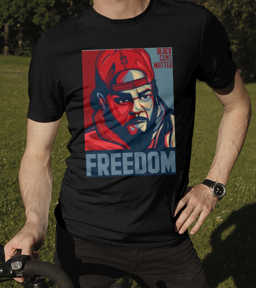 BGM Collectible Black Freedom Black Guns Matter T-Shirt