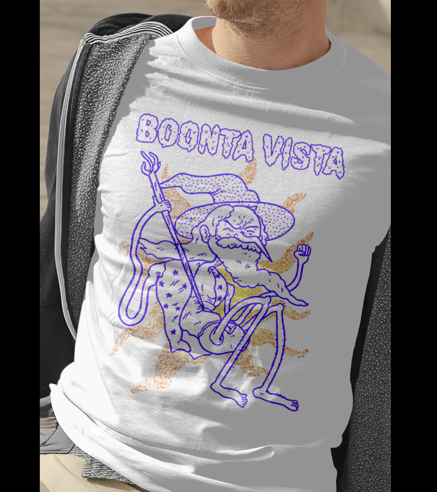 Boonta Vista Wizard With Staff And Hat T-Shirt