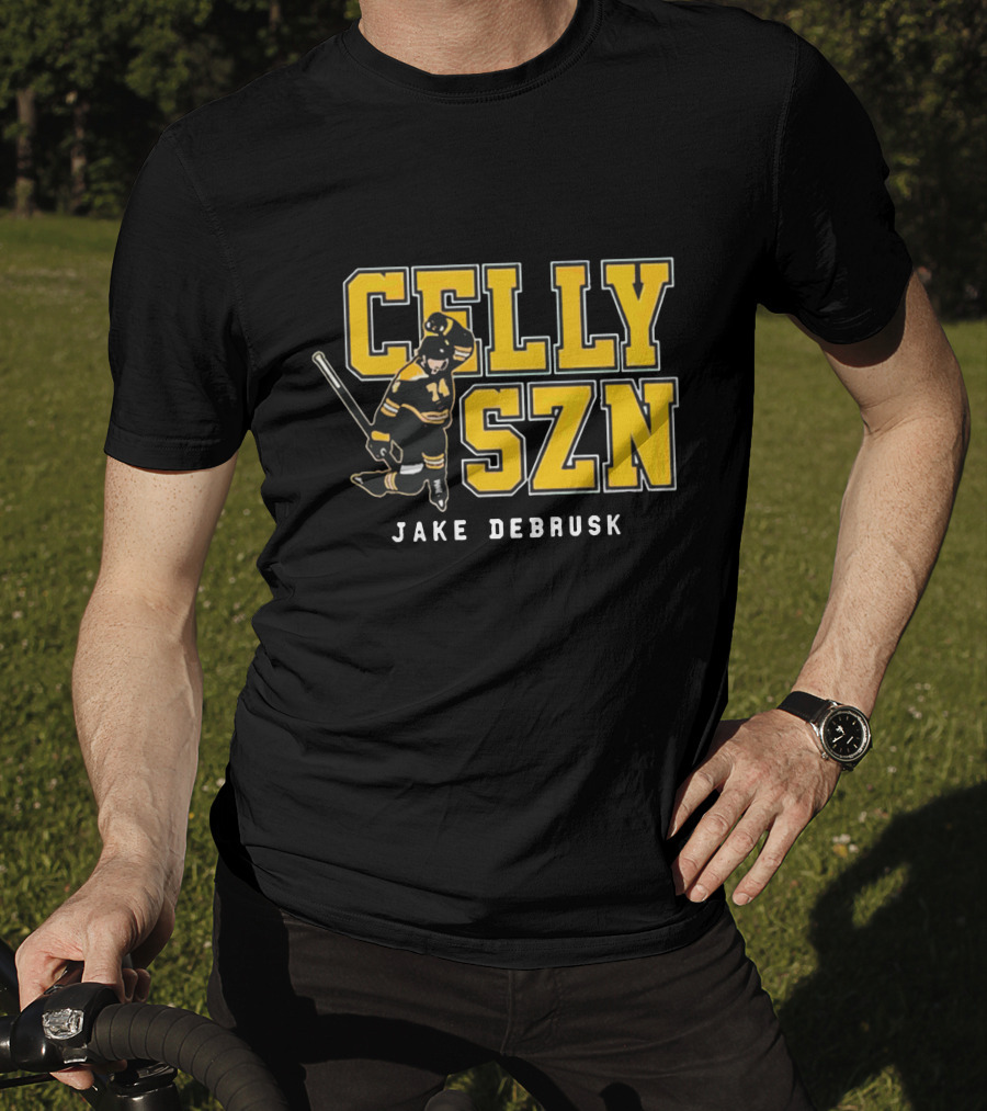 Jake Debrusk Celly Szn Hockey T-Shirt