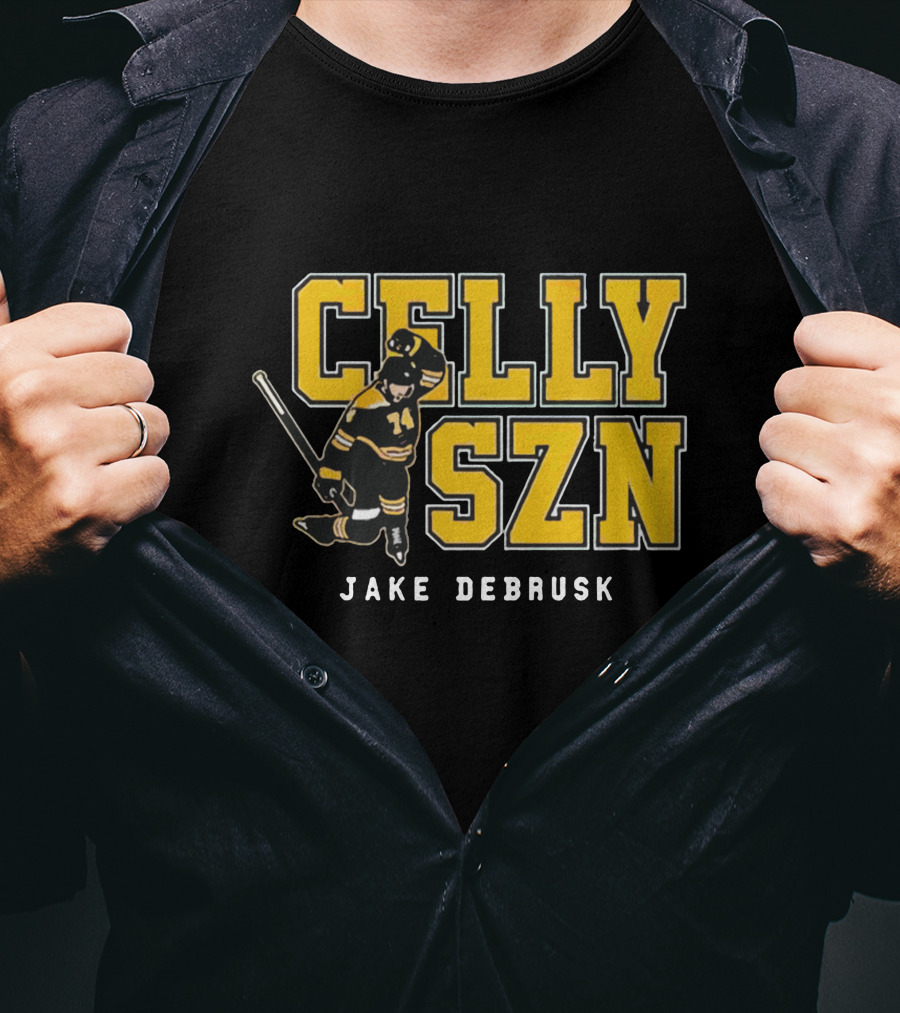 Jake Debrusk Celly Szn Hockey T-Shirt