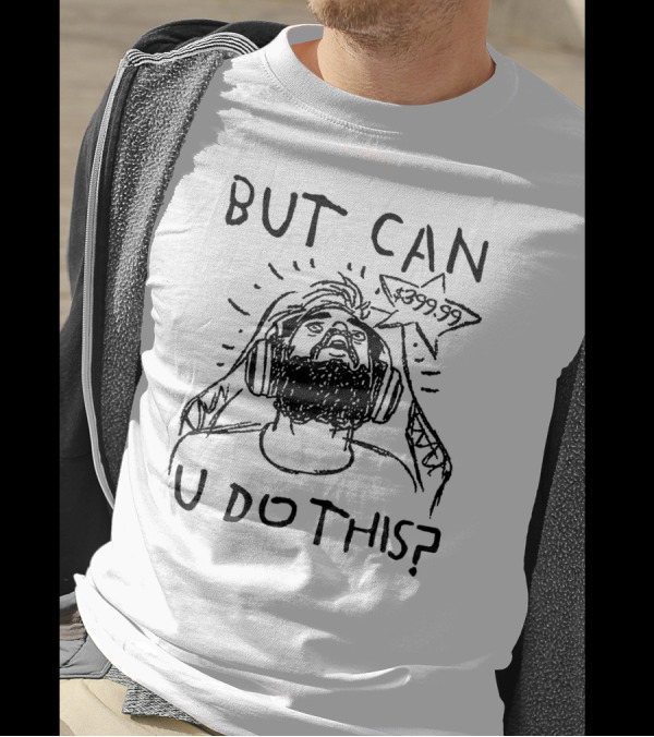Pewdiepie But Can U Do This 399.99 Headphones Meme T-Shirt