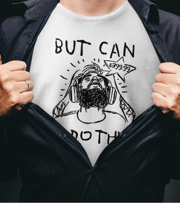 Pewdiepie But Can U Do This 399.99 Headphones Meme T-Shirt
