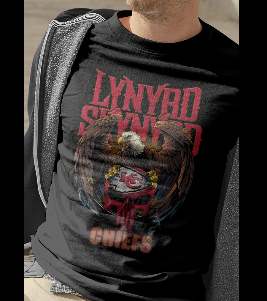 Lynyrd Skynyrd Chiefs Kansas City Eagles T-Shirt