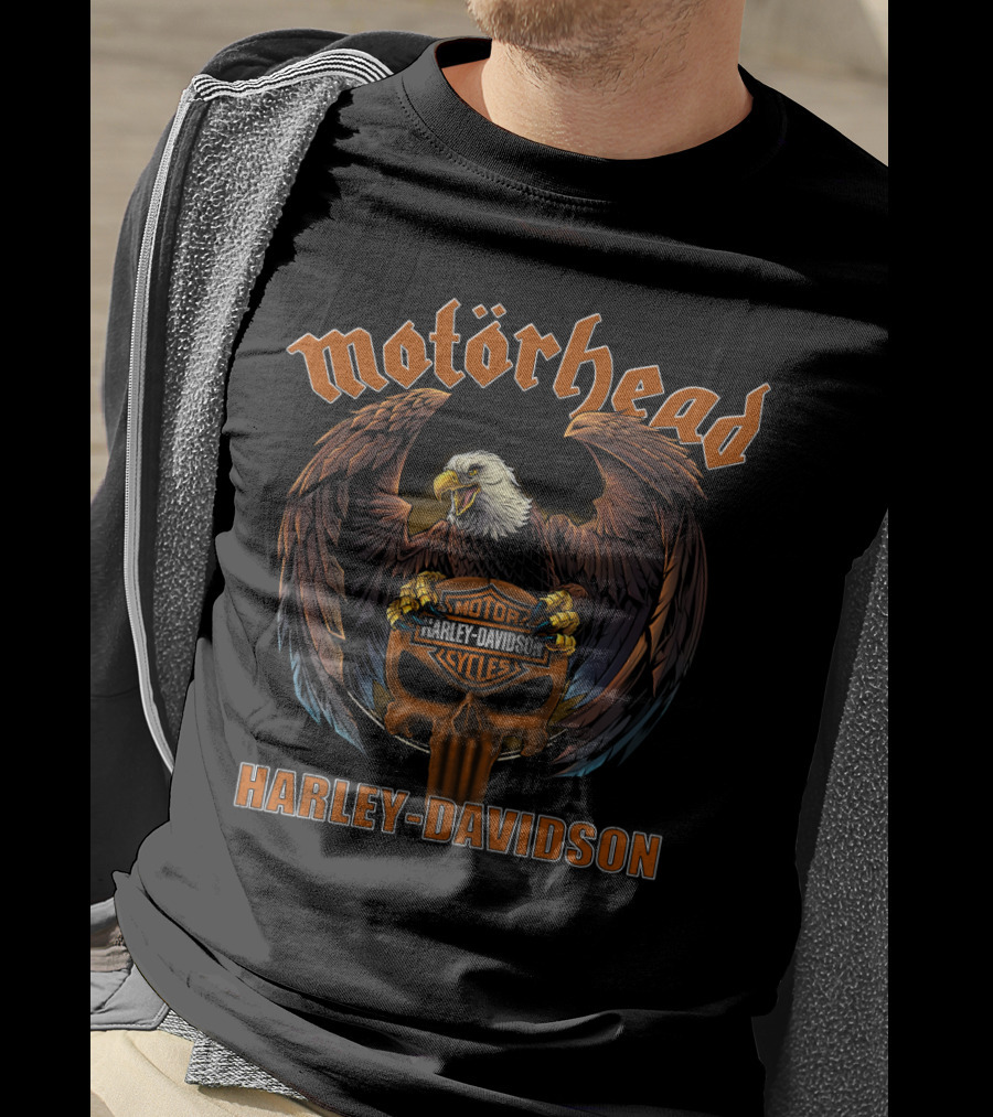 Motörhead Harley Davidson Cycles Eagle T-Shirt