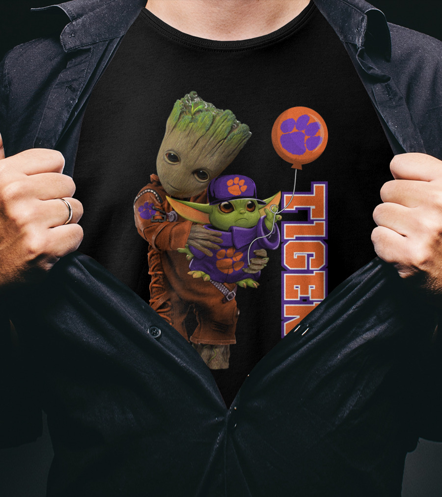 G&Y Clemson Tigers Balloon Guardians T-Shirt