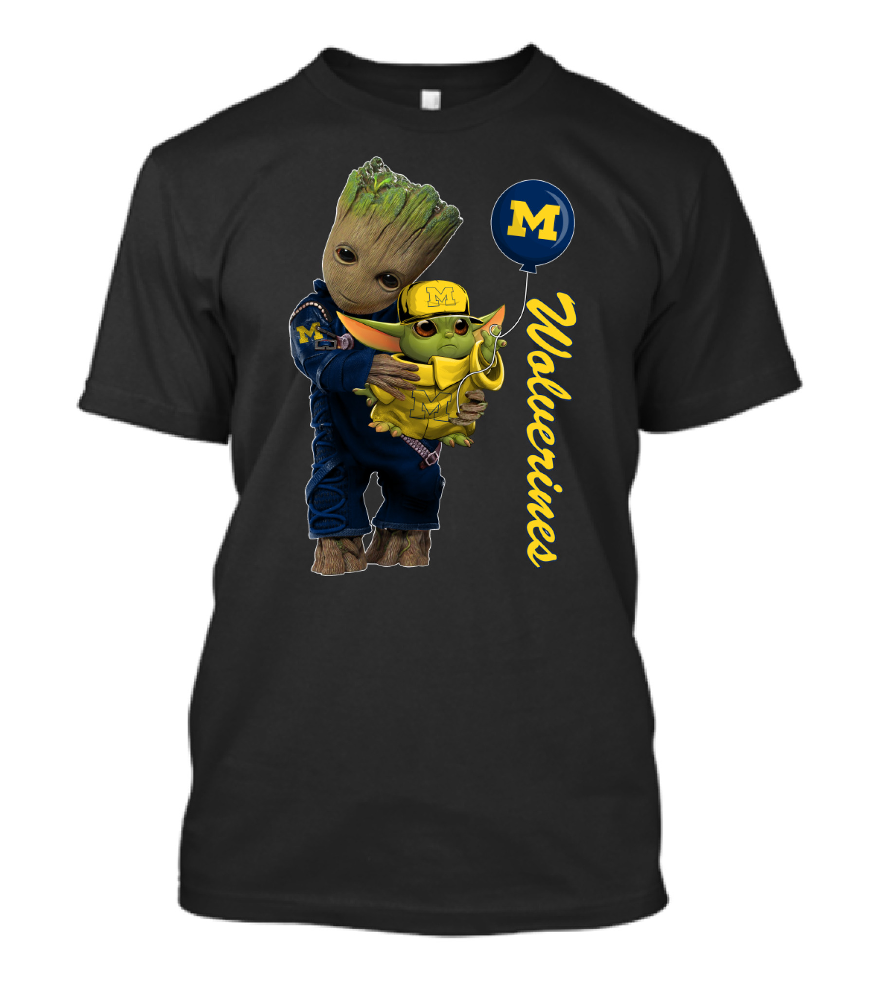 G&Y-Michigan Wolverines M Balloon Hug T-Shirt