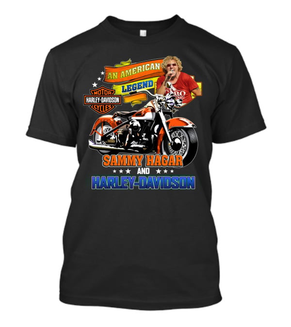 Sammy Hagar And Harley Davidson An American Legend T-Shirt