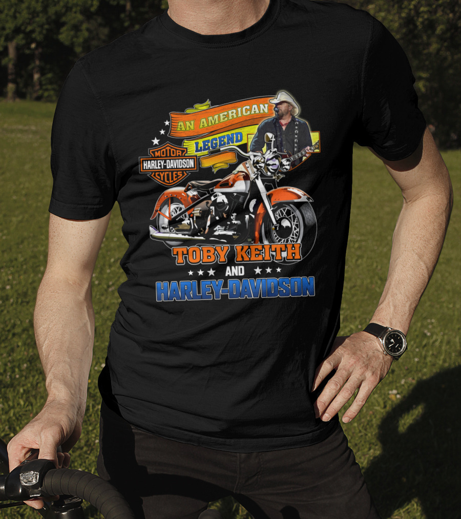 Toby Keith An American Legend Harley Davidson T-Shirt