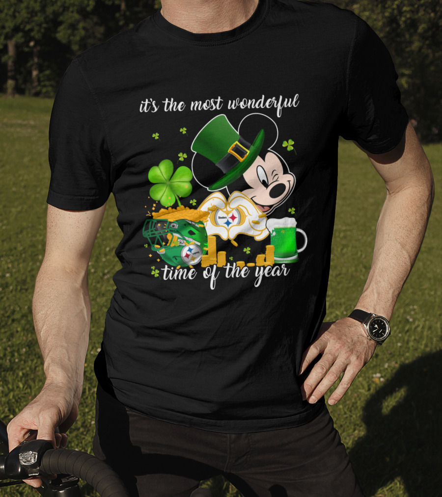 Mk-Pittsburgh Steelers It's The Most Wonderful Time Of The Year T-Shirt