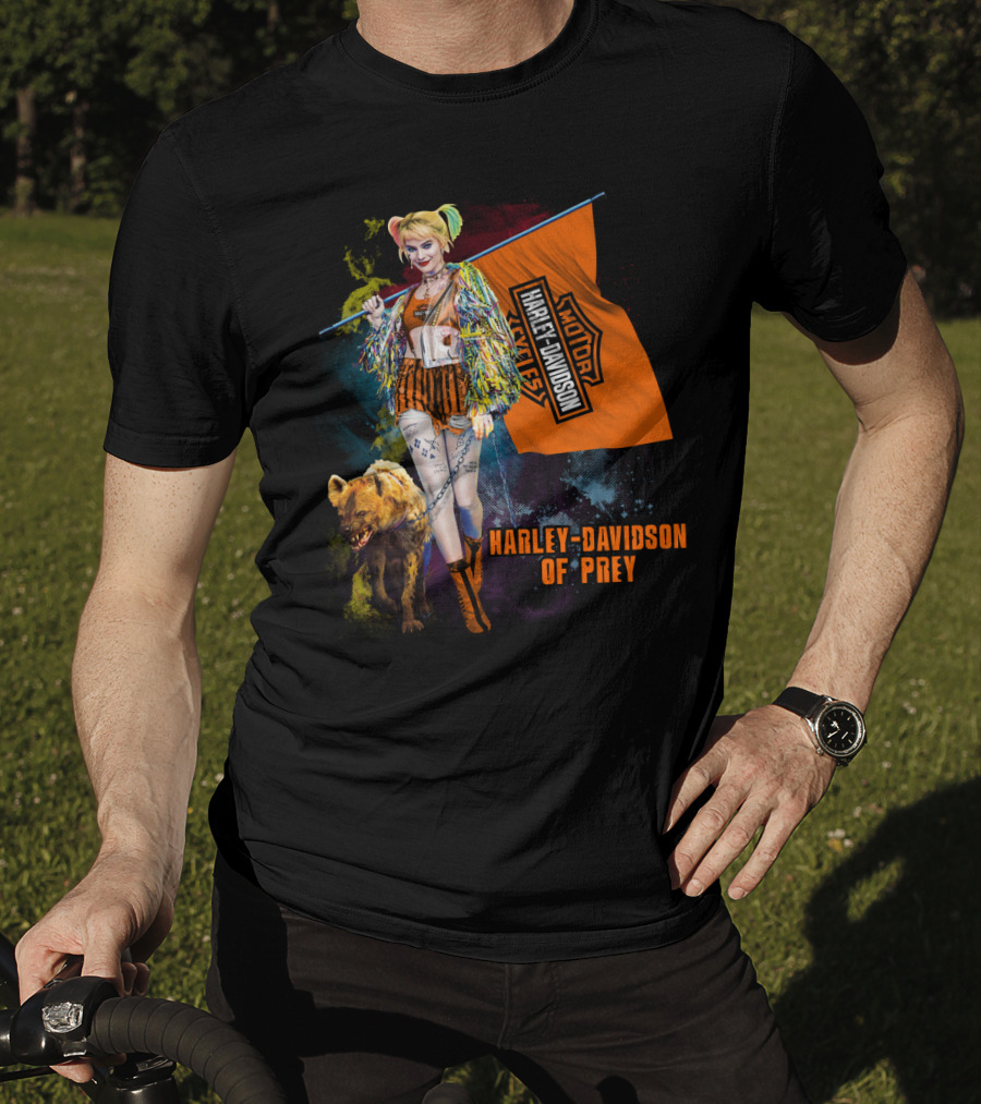 Harley Davidson Of Prey Cycle Fest Harley Quinn T-Shirt