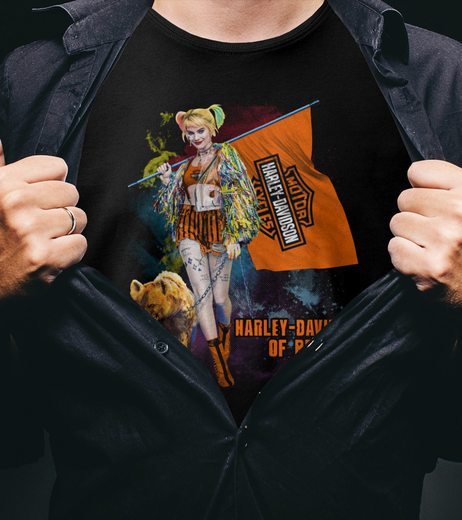 Harley Davidson Of Prey Cycle Fest Harley Quinn T-Shirt