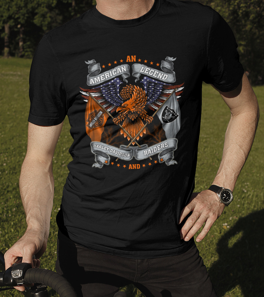 An American Legend Harley Davidson Raiders T-Shirt