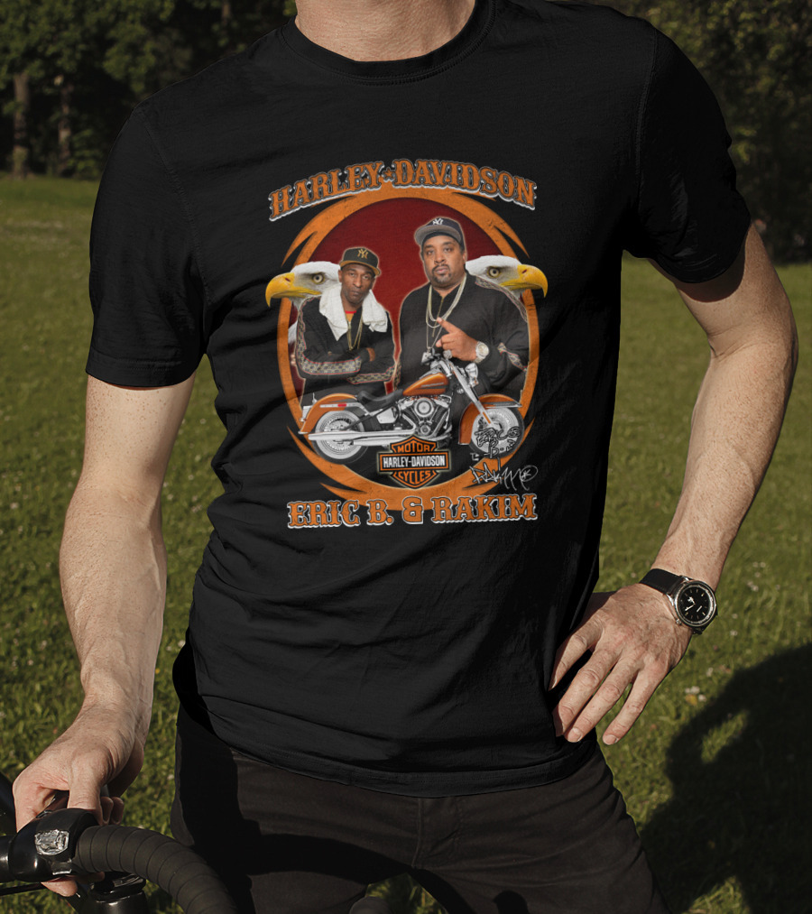 Harley Davidson Eric B. & Rakim Motorcycles Eagles T-Shirt
