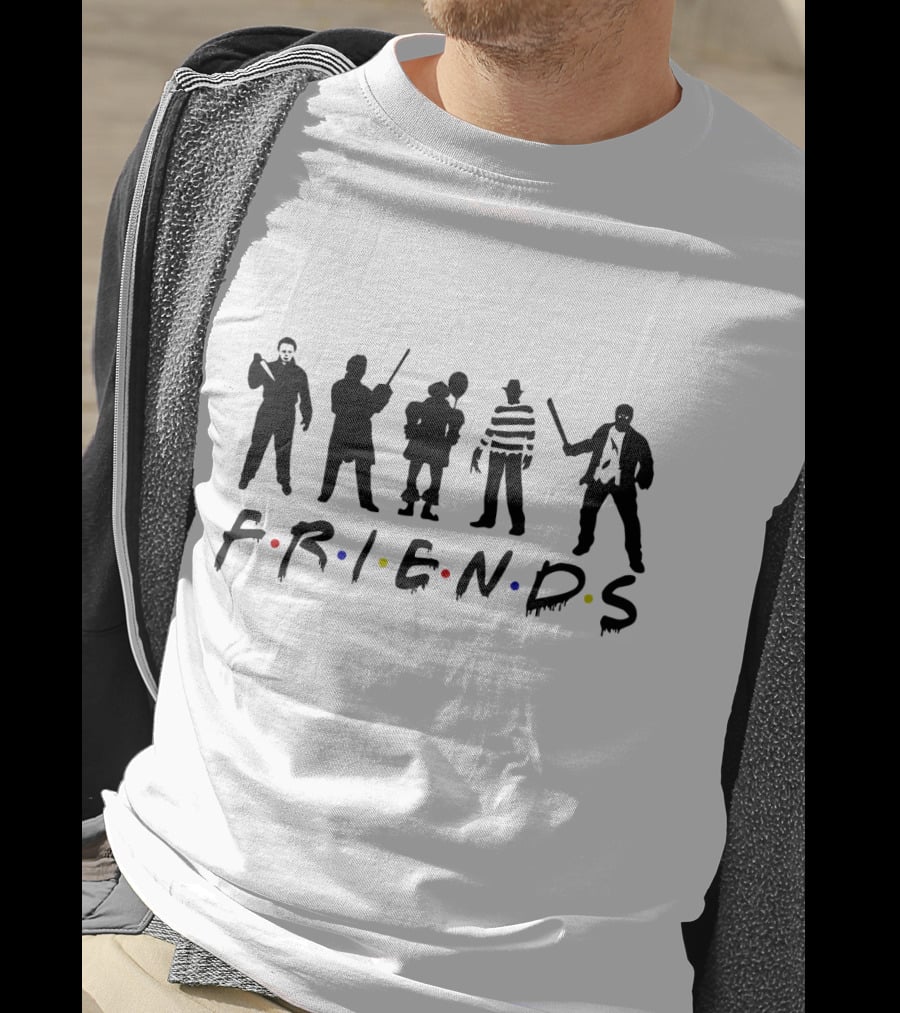 Friends Halloween Horror Serial Killer T-Shirt