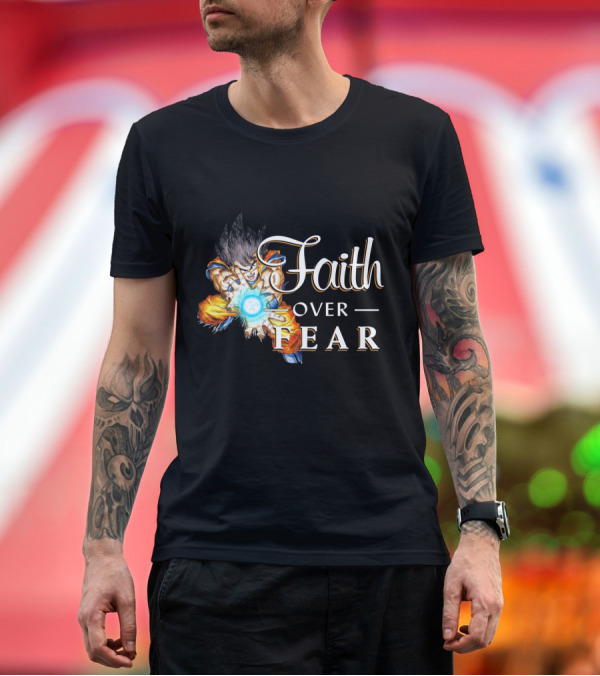 Premium T-Shirt: Faith Over Fear GK Dragon Energy Power_ball T-Shirt Faith Over Fear GK Dragon Energy Power_ball T-Shirt