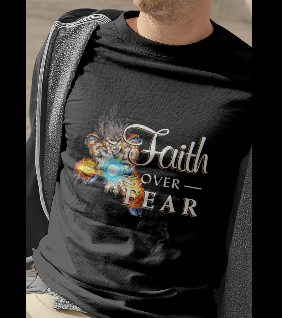 Faith Over Fear GK Dragon Energy Power_ball T-Shirt