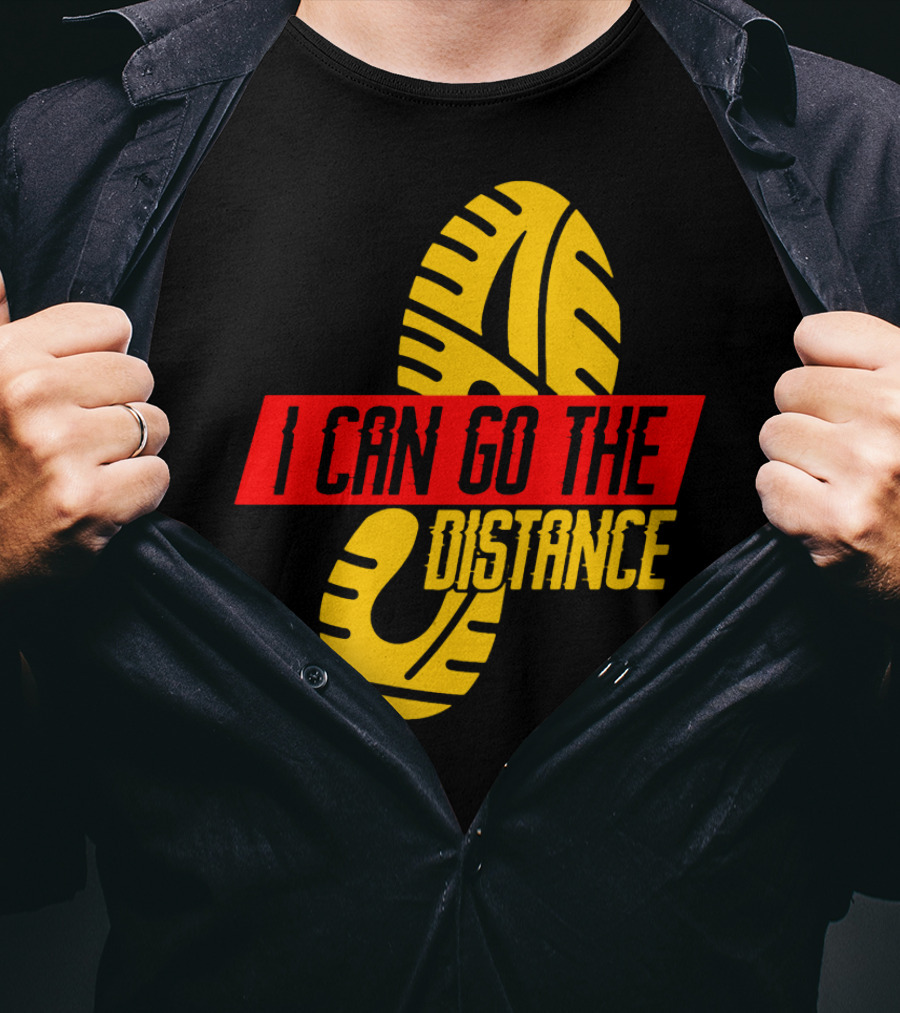 I Can Go The Distance Runner Running Coach Fan Lover Sport T-Shirt