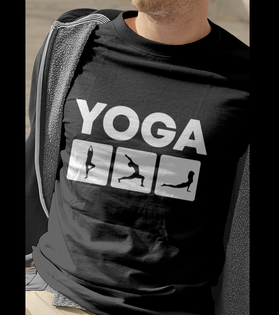 YOGA Poses Tree Warrior Cobra T-Shirt