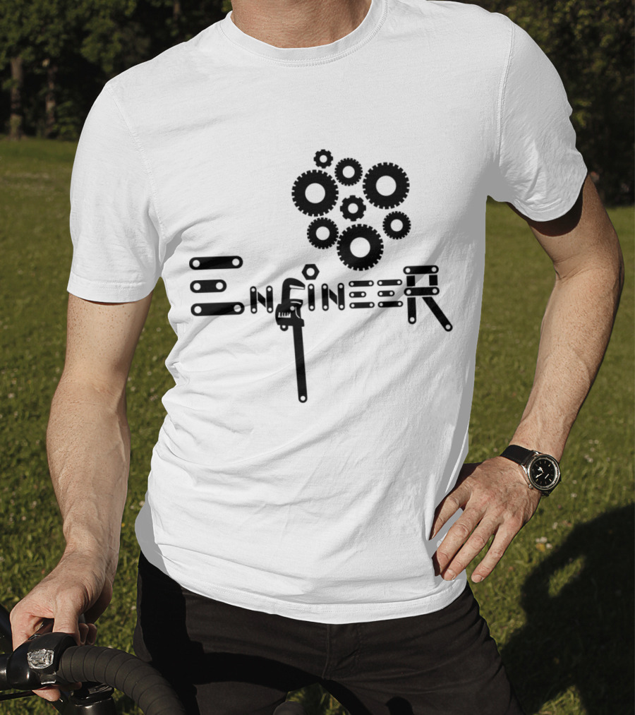 Engineer Gear Wrench Mechanism T-Shirt
