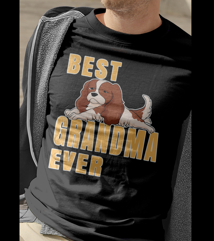 Best Cavalier King Charles Spaniel Grandma Ever T-Shirt